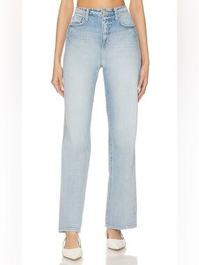 L'AGENCE Jones Ultra High-Rise Stovepipe Straight Leg Jeans in Fontana
